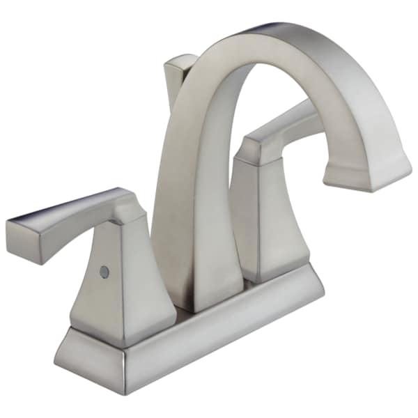 Delta 3-hole 4" installation Hole Centerset Lavatory Faucet, Stainless 2551-SSMPU-DST - main